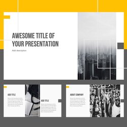 The Highest Standard Free Presentation Template