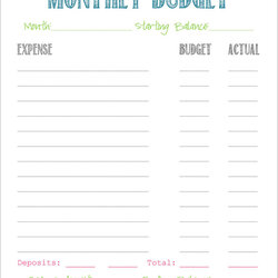 Super Free Budget Samples In Excel Ms Word Template Printable Simple Household Templates Planner