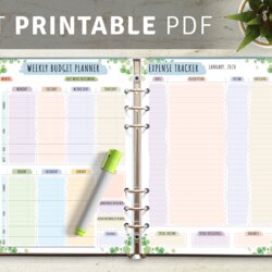 Supreme Printable Budget Templates Download Letter Size Template Use