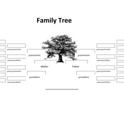 Fantastic Blank Generation Family Tree Templates At Generations