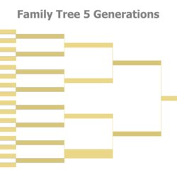Best Generation Family Tree Template Printable For Free At Five