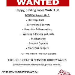 Champion Employment Wanted Help Flyer Hiring