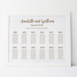 Spiffing Wedding Seating Chart Template Plan Floral Poster Editable Table Card Edit In Word