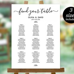 Wedding Seating Chart Template Printable Plan Editable Sign Board Instant Download Poster