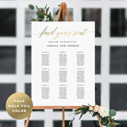 Fine How To Make Wedding Seating Chart Poster