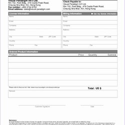 Champion Microsoft Excel Order Form Template Templates Word Via Info New Of