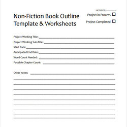 Free Useful Book Outline Templates In Ms Word Template Fiction Non Microsoft Sample
