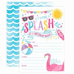Superlative Summer Pool Party Invitations Elegant Cheap Birthday Splash Invites Bash