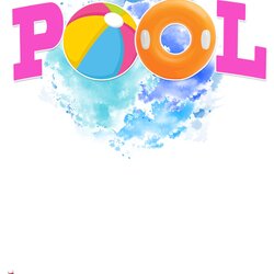 Magnificent Pool Party Invite Template Free Splash Swimming Invitation