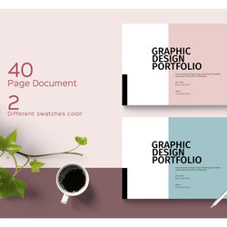 Sublime Graphic Design Portfolio Template On Yellow Images Creative Store Templates Full