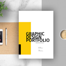 Splendid Graphic Designer Portfolio Template Free Download Info