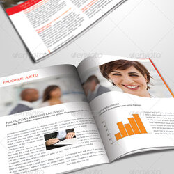Admirable Brochure Annual Report Design Layout Style Stock Template