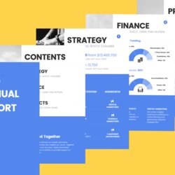 Annual Report Templates Examples Tips Business Make Document Company Data Stakeholders Organization Design