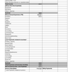 Business Income Statement Excel Templates At Template Choose Board