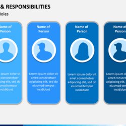 Super Roles And Responsibilities Template Slide Presentation