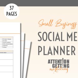 The Highest Standard Social Media Marketing Plan Template Attention Getting