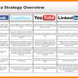 Fantastic Social Media Marketing Plan Examples Format Strategy Example Basic Template Business Hellenes Info