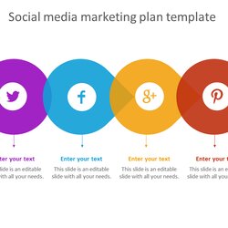 Wizard Awesome Social Media Marketing Plan Template Design