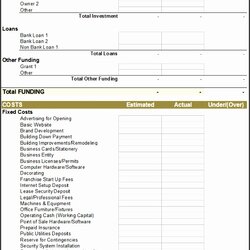 Financial Statement Template Excel Word Sheet Balance Profit Non Business Documents Templates Statements