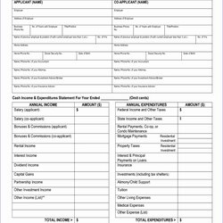 Out Of This World Business Financial Statement Template Excel Templates Personal Form Printable Blank Account