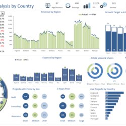 Excel Dashboards Examples And Free Templates Dashboard Consulting