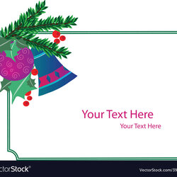 Legit Christmas Card Template Royalty Free Vector Image