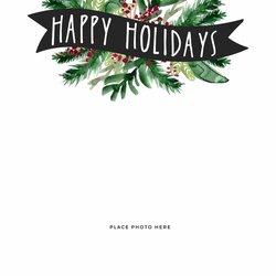 Eminent Free Christmas Card Template Ideas Somewhat Simple Templates Merry
