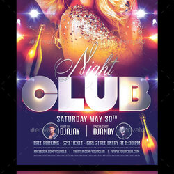 Outstanding Club Flyer By Final Presentation Color