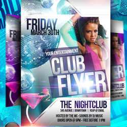 Free Club Flyer Templates Template Business By