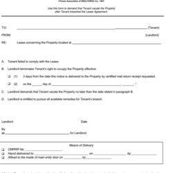 Free Eviction Notice Template Page