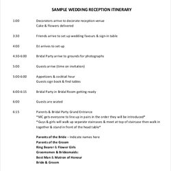 Outstanding Wedding Program Templates Free Word Documents Download Template Reception In