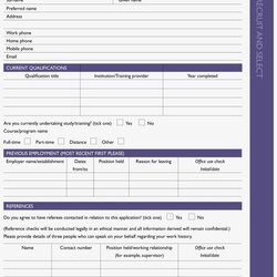Superb Free Printable Job Application Form Template Forms Full Size Of