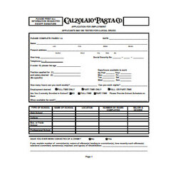 Eminent Sample Employment Job Application Form Templates In Ms Word Excel