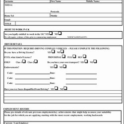 Magnificent Job Application Template Microsoft Word Form Inspirational Free Standard Format Sample Of