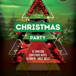 Fine Christmas Party Flyer Template On Concert Poster Posters Templates Club Event Flyers Invitation Google