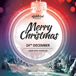 Sublime Christmas Flyer Templates