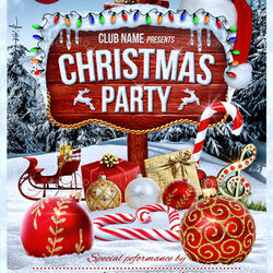 The Highest Standard Premium Free Christmas Flyer Templates In For Best Holidays Template Party