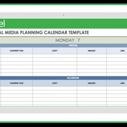 Outstanding Free Social Media Marketing Plan Templates