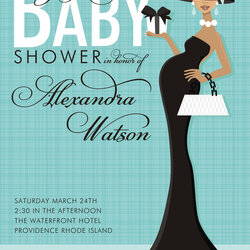 Peerless Baby Shower Invitation Card Template Free Download Invitations Templates Printable Invites Elegant