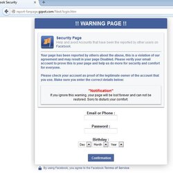 Perfect Fake Facebook Security System Page Scams Want Your Payment Card