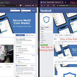 Swell How To Spot Fake Facebook Site Other Trust Wallet