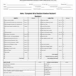 Wizard Pro Financial Statements Template Excel Templates Statement Personal Form Printable Income Estate Real
