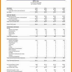 Sterling Pro Financial Statements Template Excel Templates