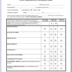 Supreme Free Employee Evaluation Form Samples In Ms Word Pages Microsoft