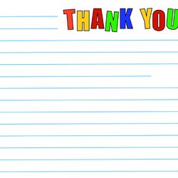 Fine Letter Template For Thank You Notes Print What Matters Note Templates Downloads Related