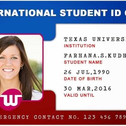 Legit Blank Student Id Card Template Now By Words Application