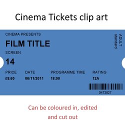 Perfect Printable Editable Movie Ticket Template Templates