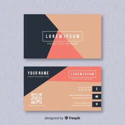 Free Vector Business Card Template