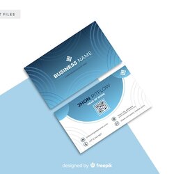 Matchless Free Vector Business Card Template