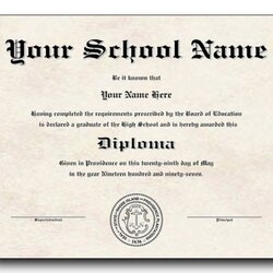 Brilliant Pin On High School Diploma Template Printable Certificate Templates Graduation Sample Certificates